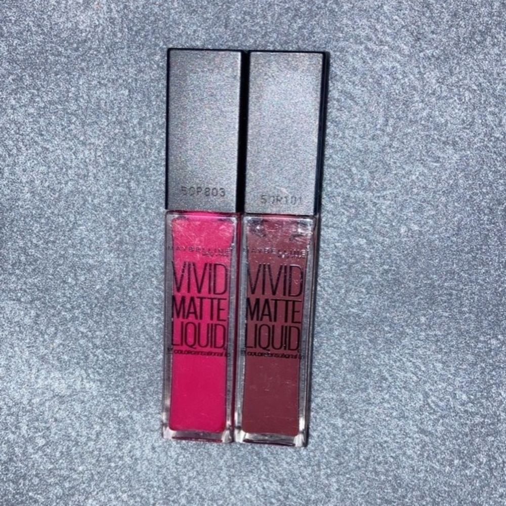 Maybelline vivid liquid matte lipstick